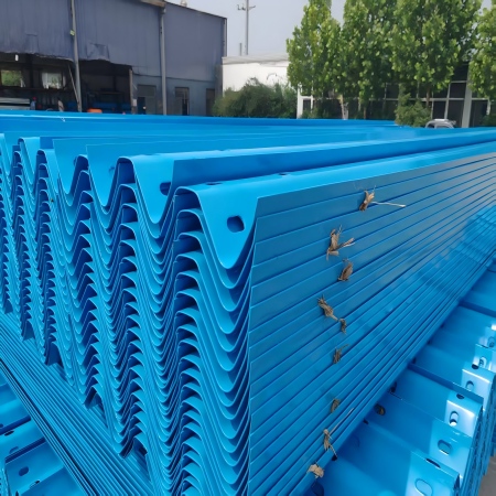 Highway Guardrail Post W Beam